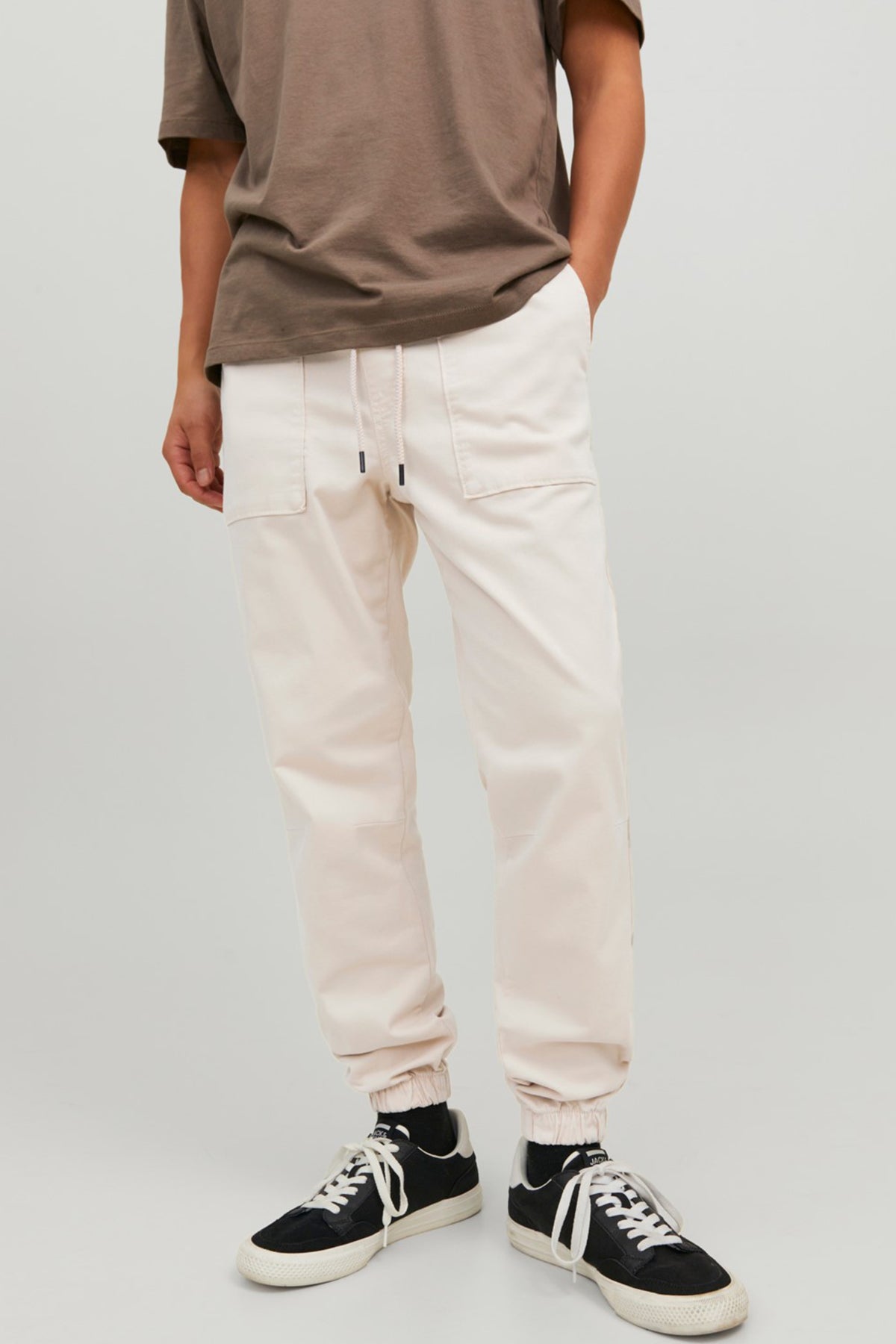 Jack&Jones Minimalist Regular Fit Erkek Pantolon - Günlük Spor Şık İkincil görsel