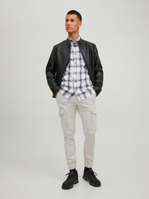 Jack&Jones Erkek Oversize Kargo Pantolon - Günlük Kombinler İçin