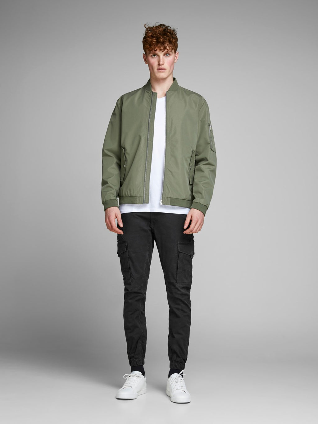 Jack&Jones Erkek Oversize Kargo Pantolon - Günlük Kombinler İçin