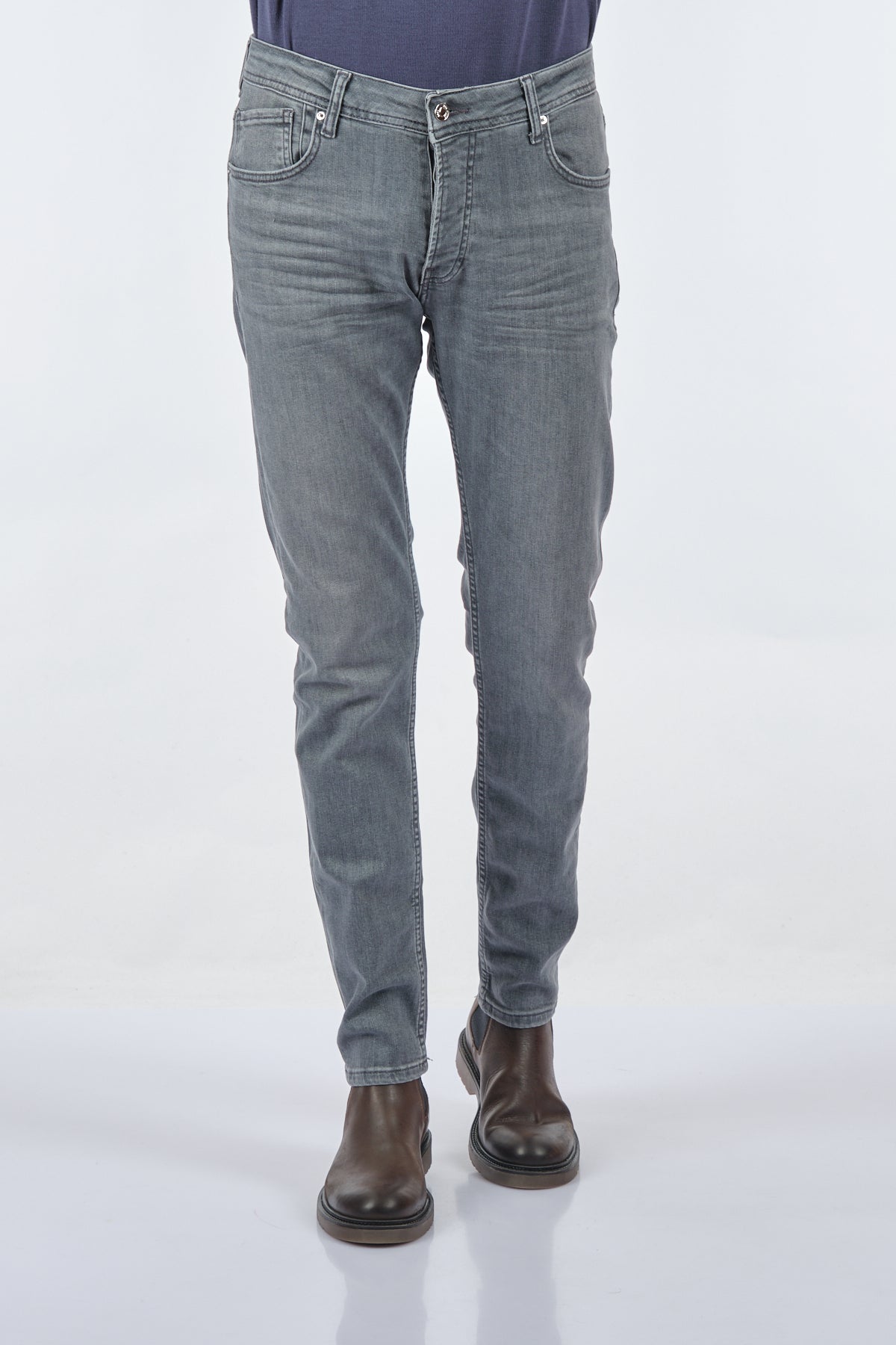 JSCO Erkek Slim Fit Jean Pantolon - Minimalist Günlük Stil