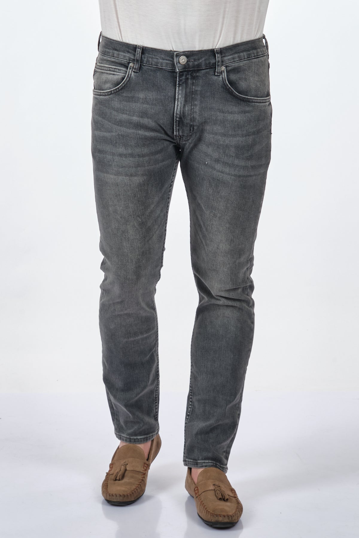 Lee Erkek Slim Fit Jean - Minimalist Vintage Günlük
