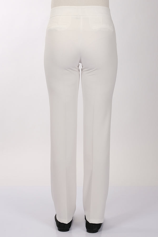 Modiva Minimalist Yüksek Bel Regular Fit Kadın Pantolon - Günlük & İş