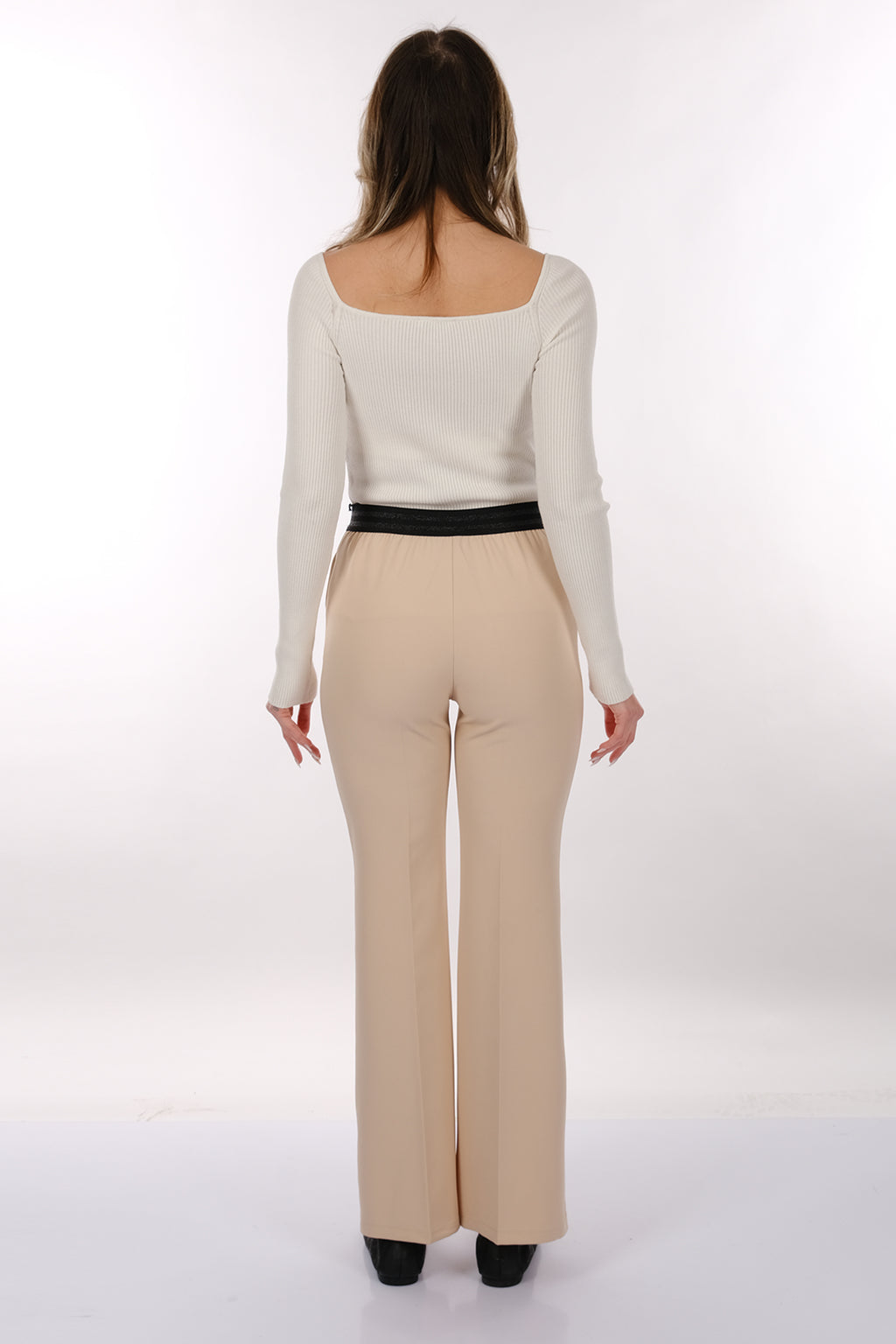 Modiva Minimalist Yüksek Bel Midi Kadın Pantolon - Günlük & Ofis Şıklığı