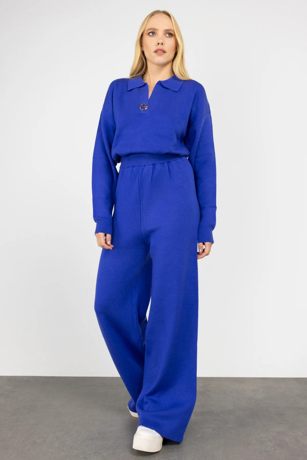 On Kadın Oversize Geniş Paça Minimalist Pantolon - Hızlı Kargo