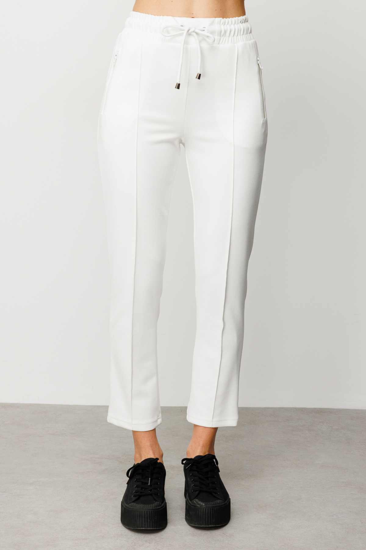 Ön Cepleri Fermuarlı Dar Paça Kadın Pantolon On Translation missing: ar.content.product_image_secondary