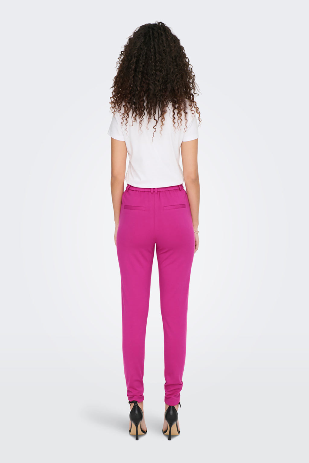 Only Minimalist Yüksek Bel Midi Kadın Pantolon - Günlük Şık
