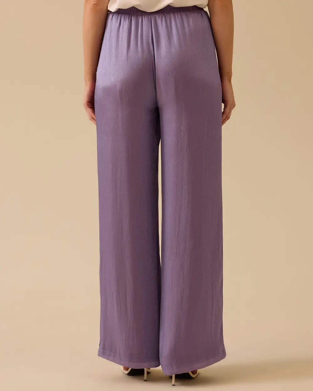 Scl Oversize Midi Saten Pantolon - Günlük & Gece Kombinleri Translation missing: ar.content.product_image_secondary