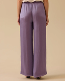 Scl Oversize Midi Saten Pantolon - Günlük & Gece Kombinleri