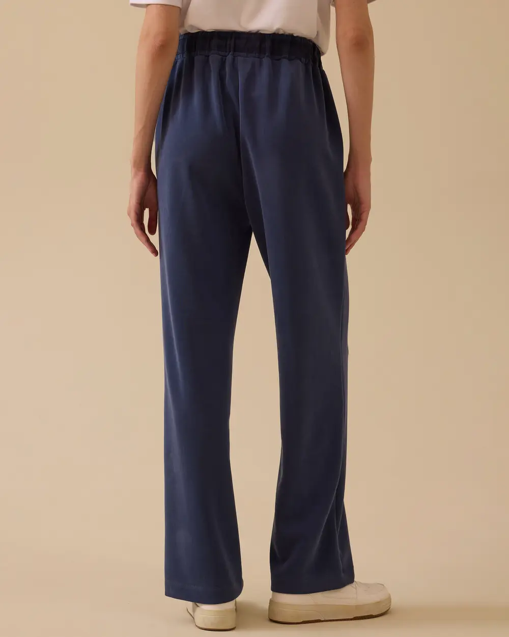bağcıklı bol paça pantolon Scl