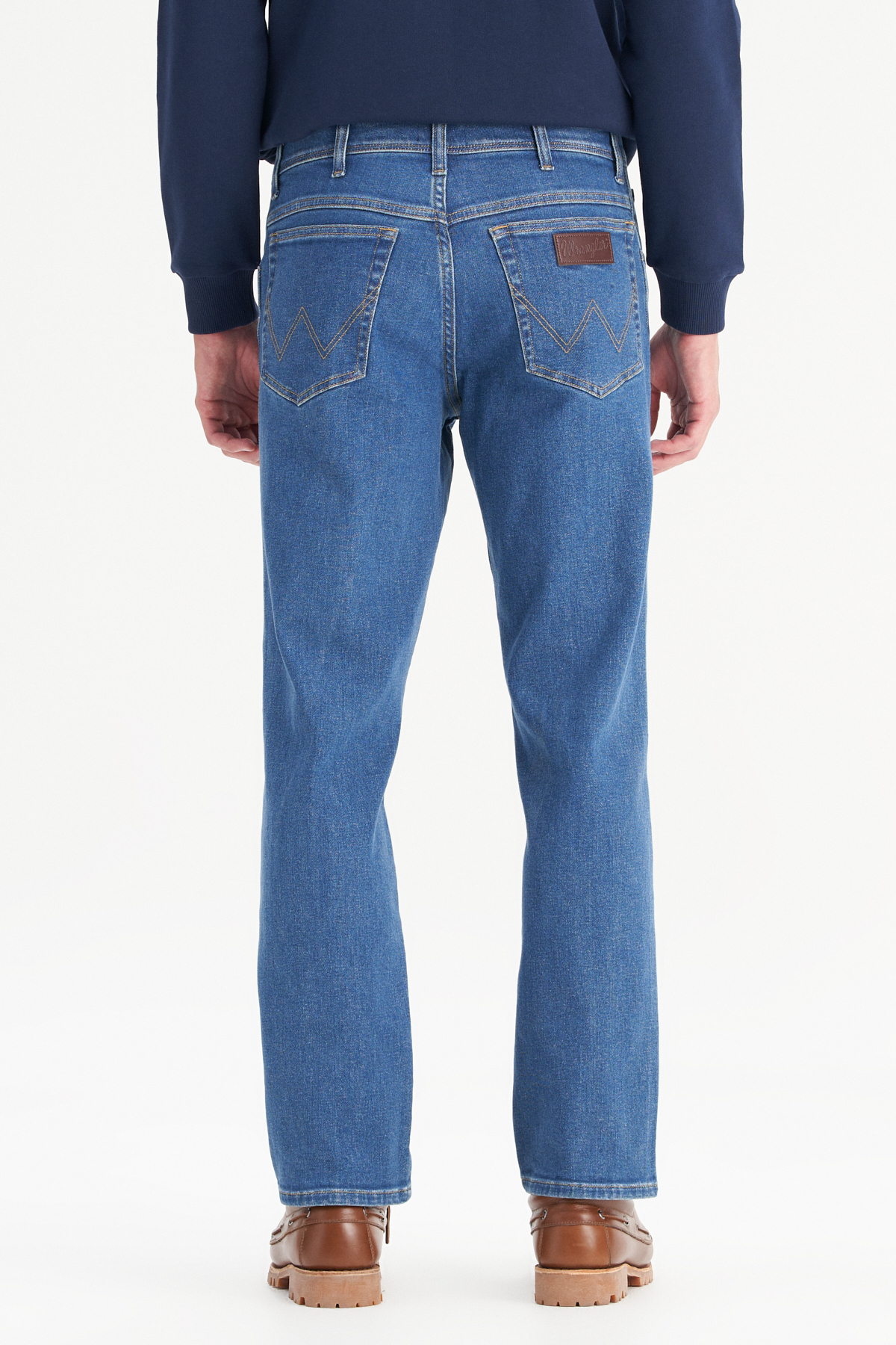 Texas Pamuklu Straight Fit Cepli Esnek Jean Kot Denim Pantolon Wrangler