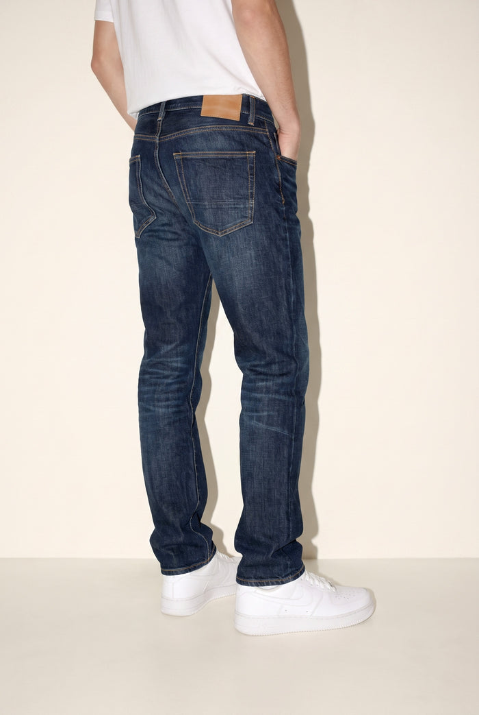JSCO Erkek Normal Kesim Beş Cepli Düz Paça Denim Jean Pantolon Ana görsel