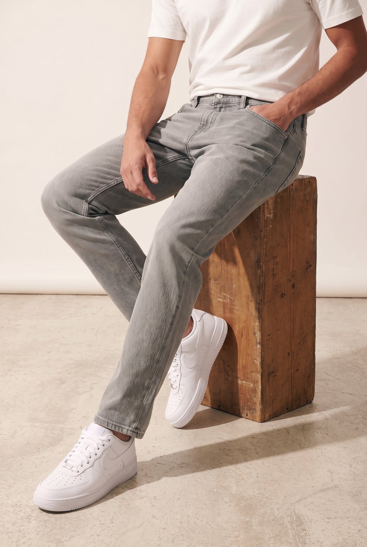 Parma Normal Bel Fermuarlı Boru Paça Jean Pantolon JSCO JS2203-F04 Ana görsel