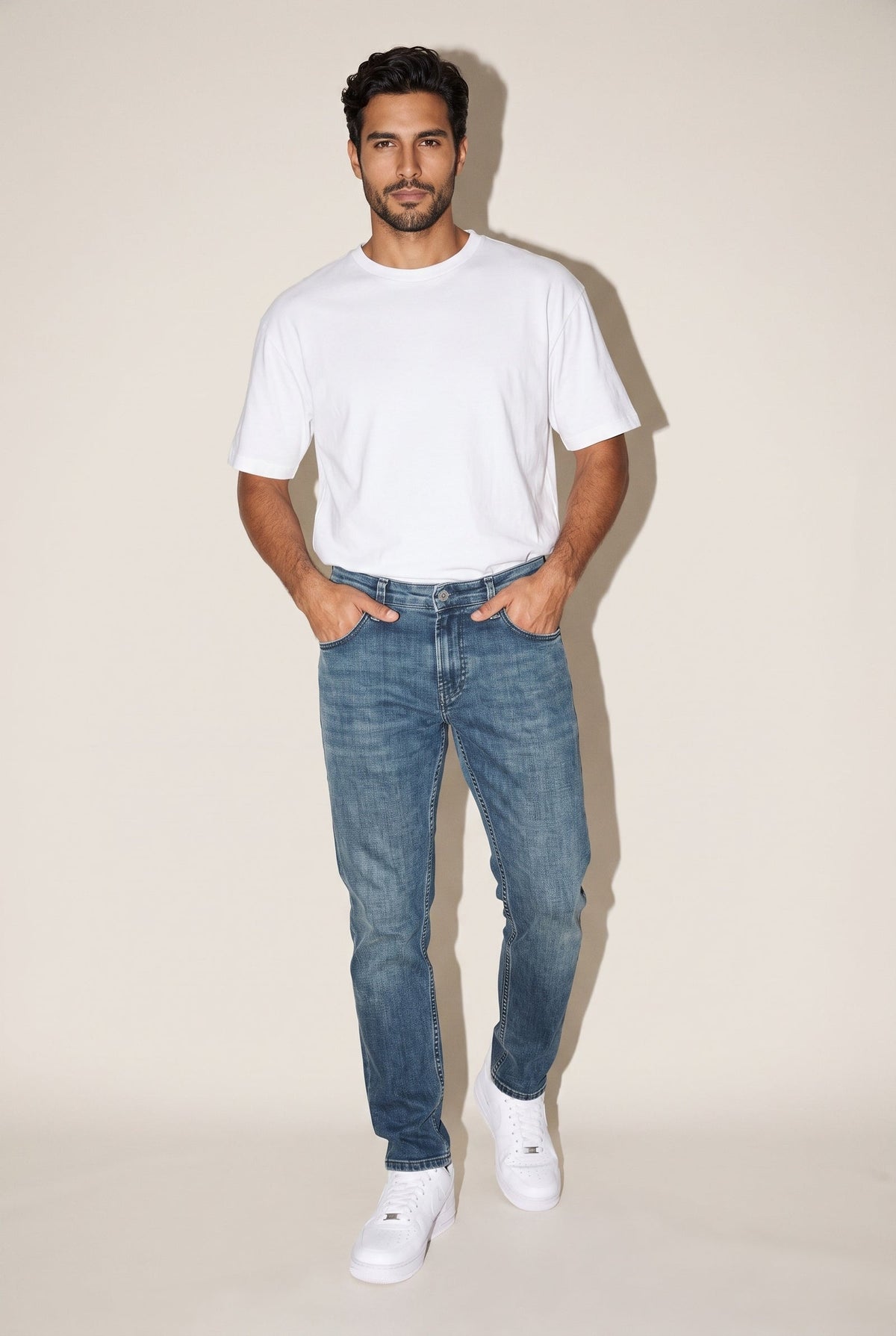 Parma Normal Bel Fermuarlı Boru Paça Jean Pantolon JSCO JS2213-F06 Ana görsel