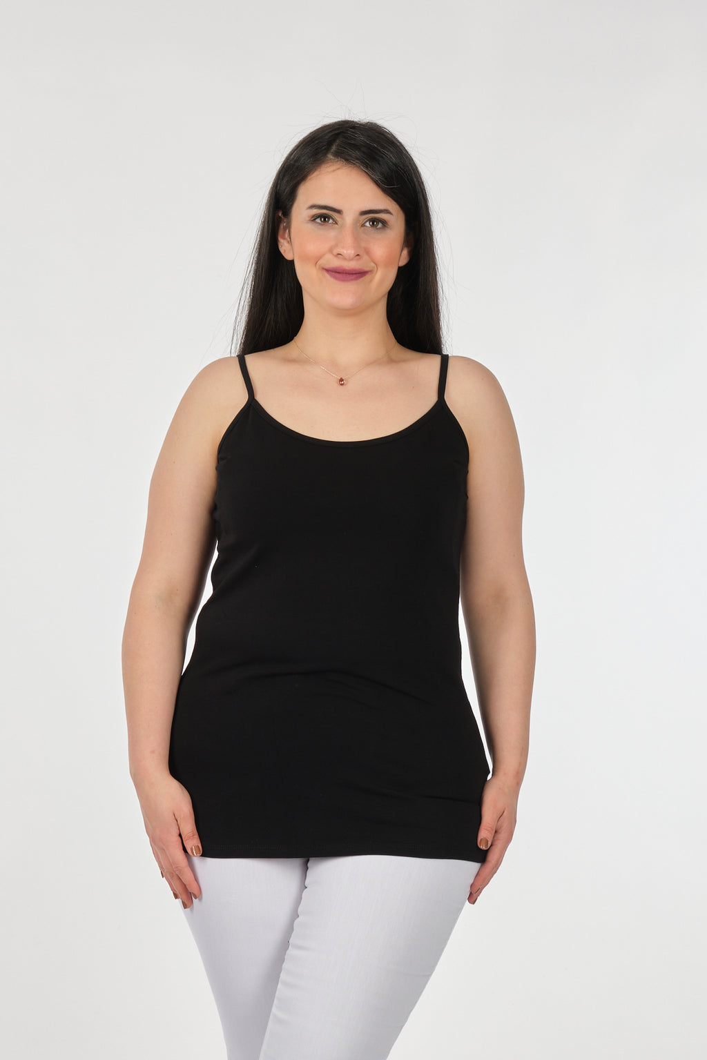 Vedi-bb Oversize Straplez T-Shirt Kadın - Minimalist Günlük