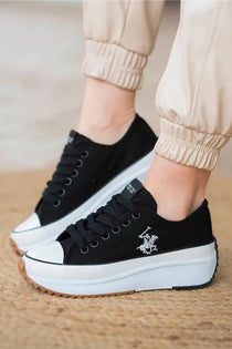 Polo Club Minimalist Kadın Günlük Sneaker - Platform Taban