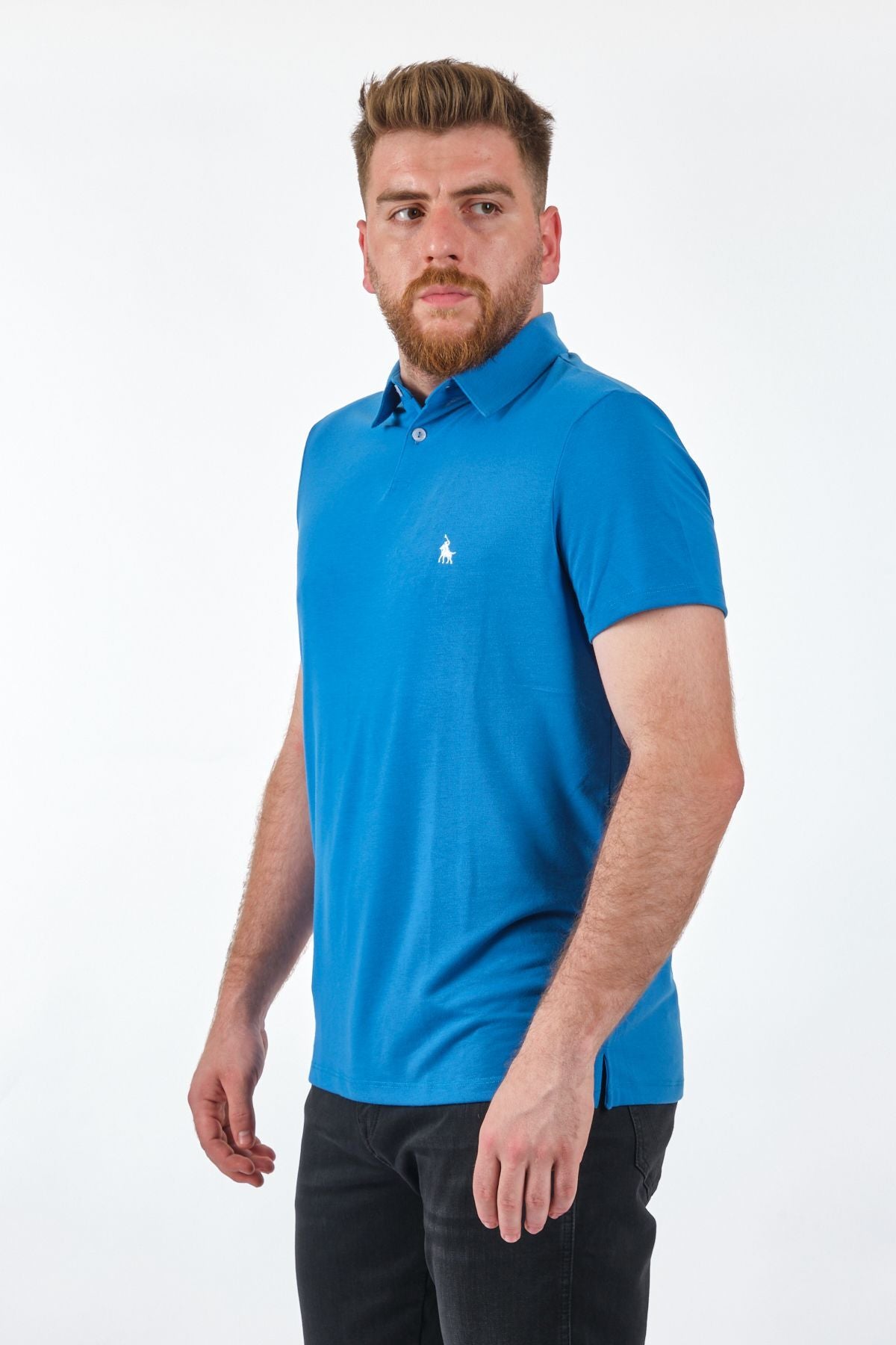 Polo Erkek Kısa Kol Polo Yaka Minimalist T-Shirt - Günlük Şıklık Translation missing: tr.content.product_image_secondary