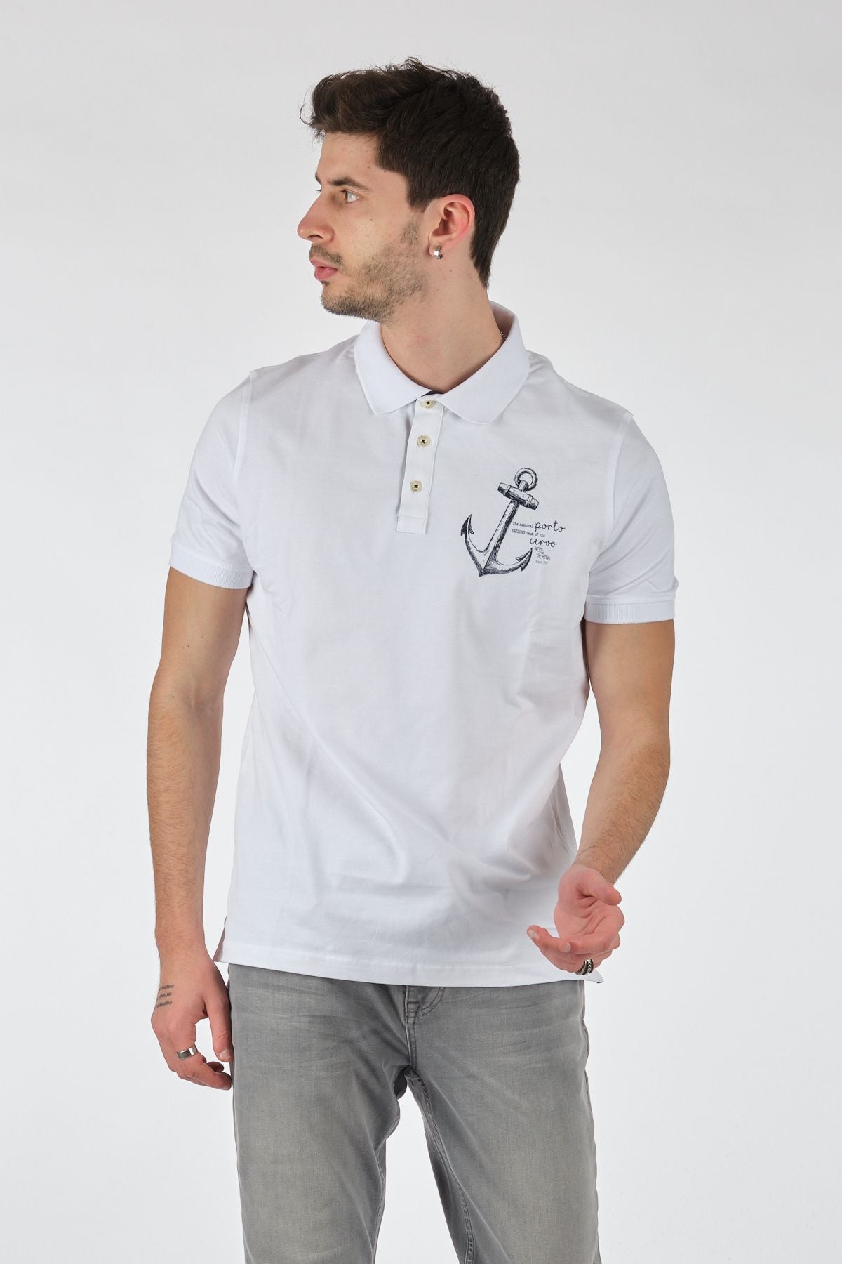 Porto Cervo Erkek T-Shirt 221220208 Translation missing: ar.content.product_image_main