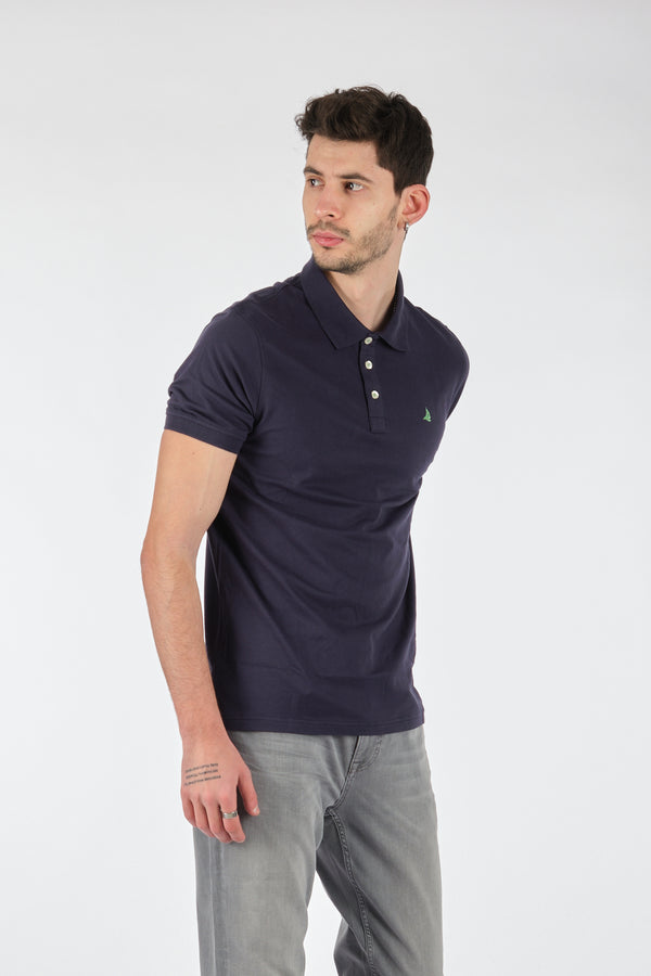Porto Cervo Minimalist Polo Yaka Kısa Kol Erkek T-Shirt - Regular Fit