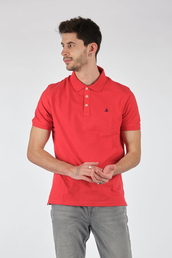 Porto Cervo Minimalist Polo Yaka Kısa Kol Erkek T-Shirt - Regular Fit