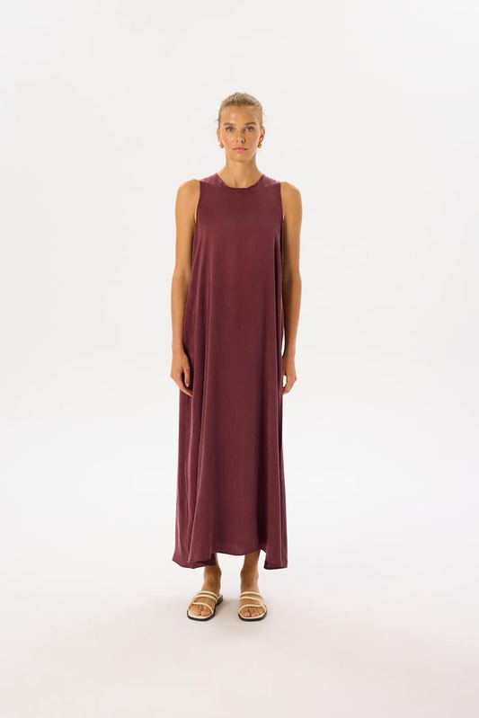 بدلة قميص حريري مغسول من برايم ستون بدون أكمام، متجر خياطين