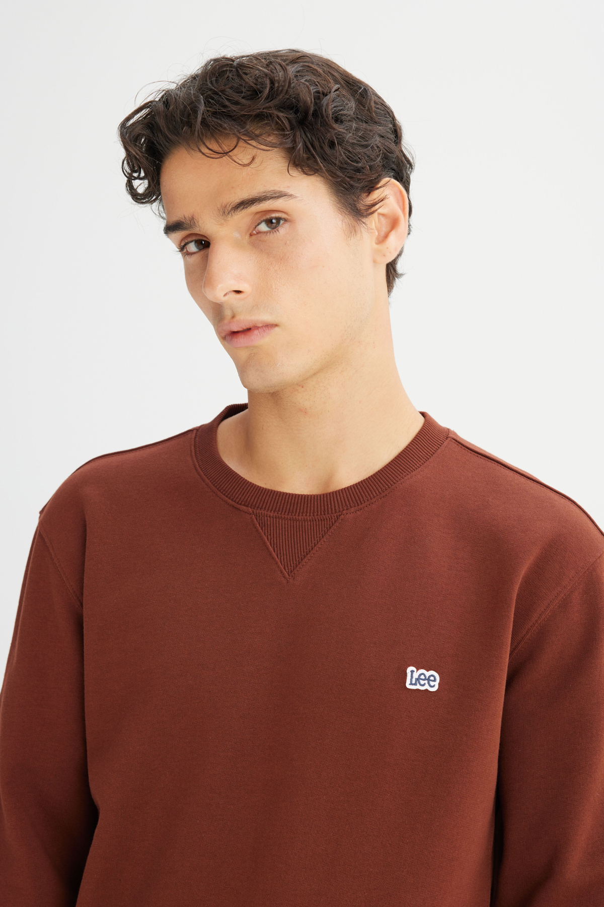 Regular Fit Normal Kesim Bisiklet Yaka Sweatshirt Lee