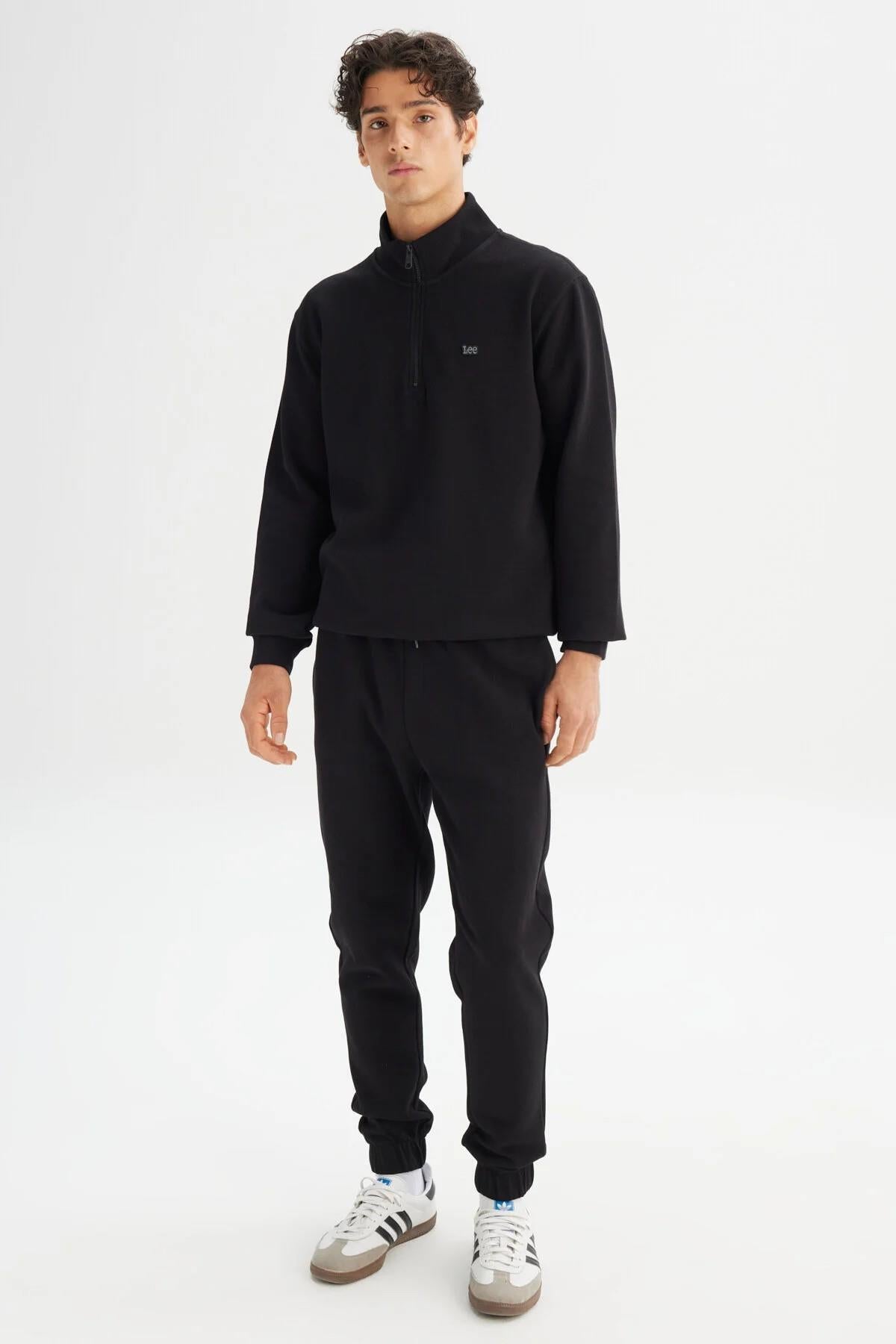 Regular Fit Normal Kesim Fermuar Detaylı Sweatshirt Lee
