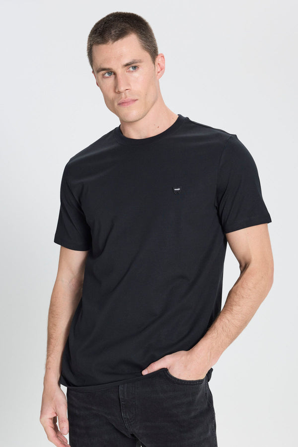 Relaxed Fit Normal Kesim Bisiklet Yaka Wrangler