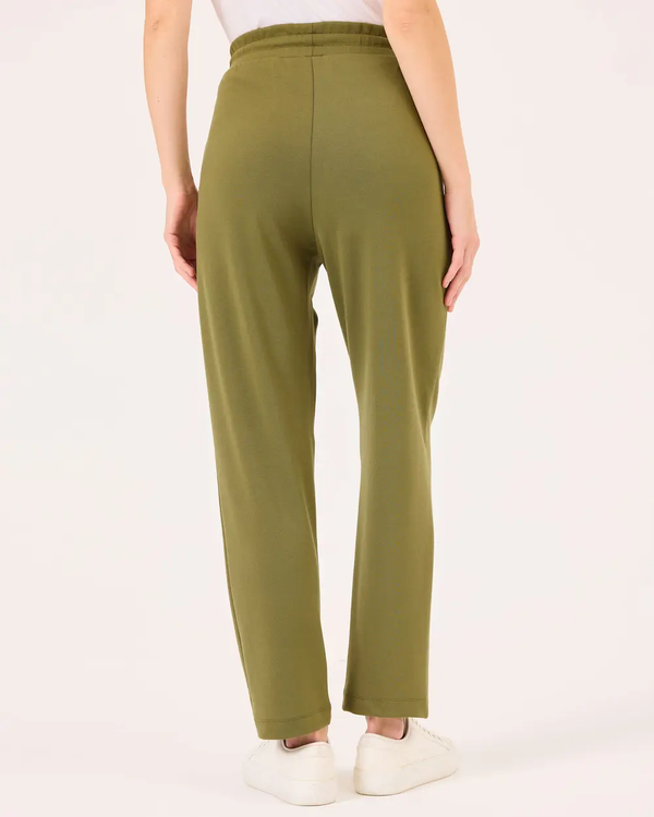 Scl Kadın Elastik Bel Cepli Bilek Boy Pantolon 10002421011036