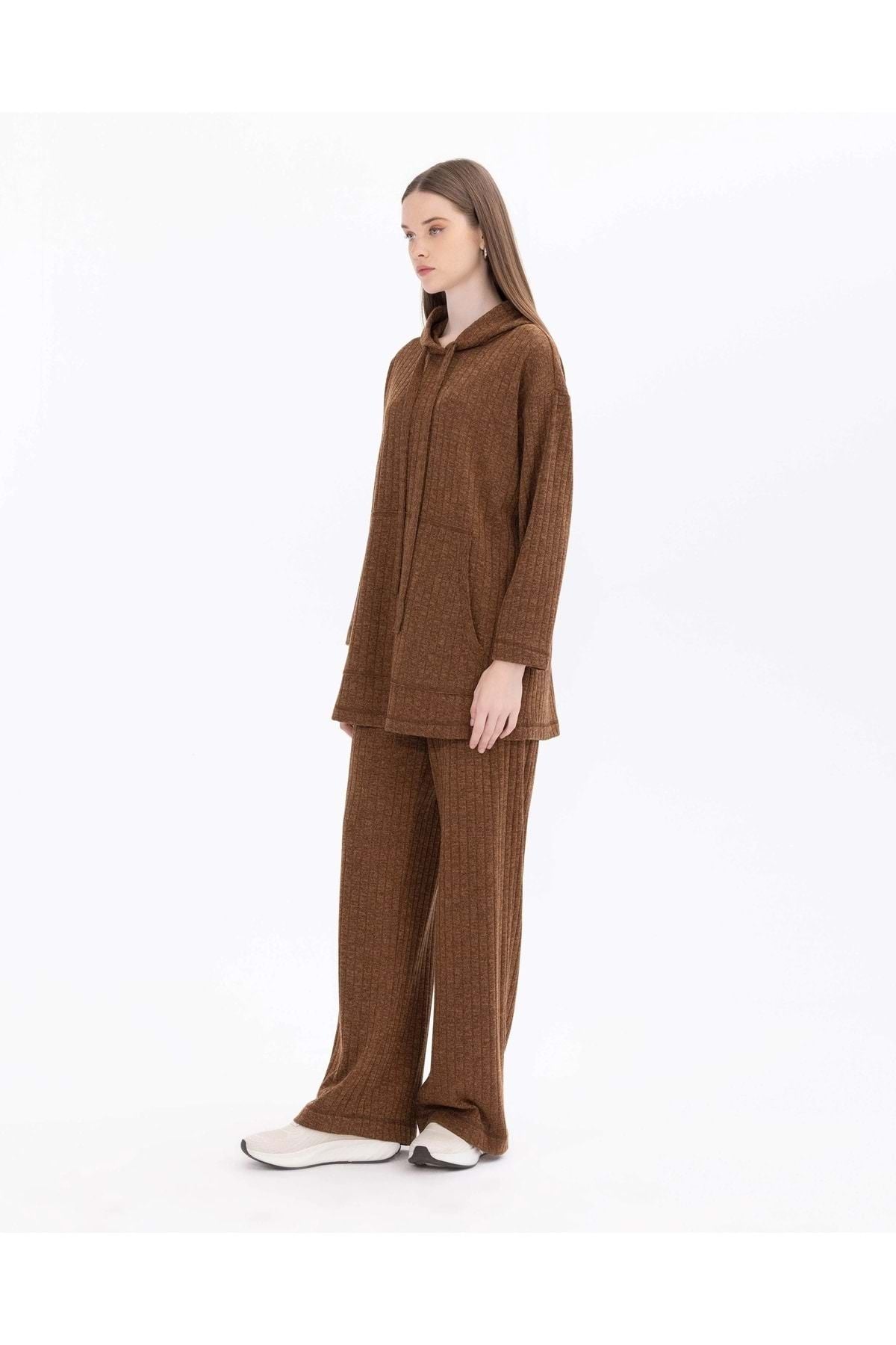 Scl Oversize Minimalist Günlük Rahat Kadın Pantolon