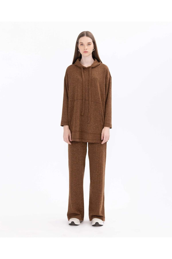 Scl Oversize Minimalist Günlük Rahat Kadın Pantolon