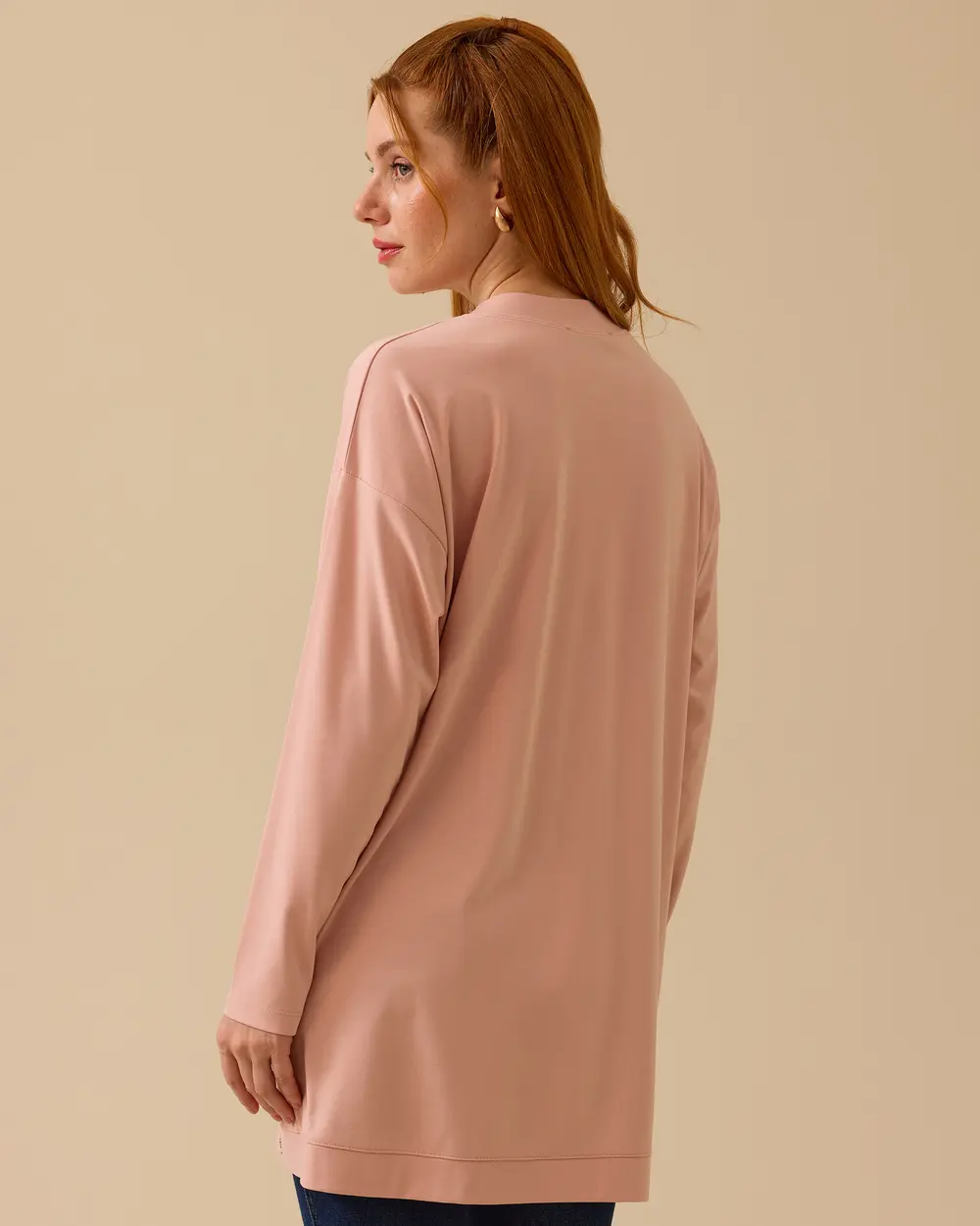 Scl Kadın Yuvarlak Yaka Basic Tunik 10002511211055 Translation missing: ar.content.product_image_secondary
