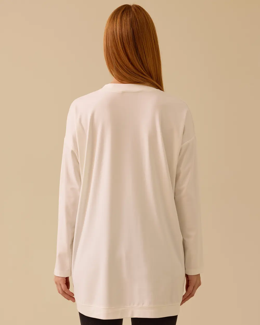 Scl Kadın Yuvarlak Yaka Basic Tunik 10002511211055