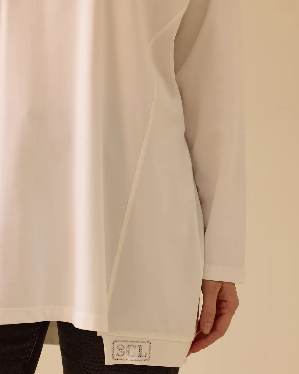 Scl Kadın Yuvarlak Yaka Basic Tunik 10002511211055