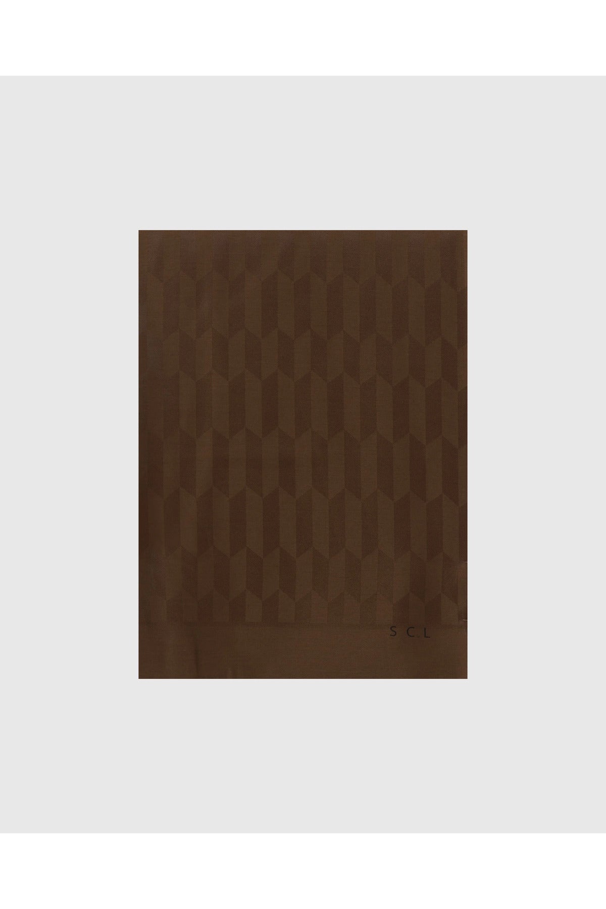 SCL Minimalist Geometrik Desen Kadın Şal - Günlük Kullanım