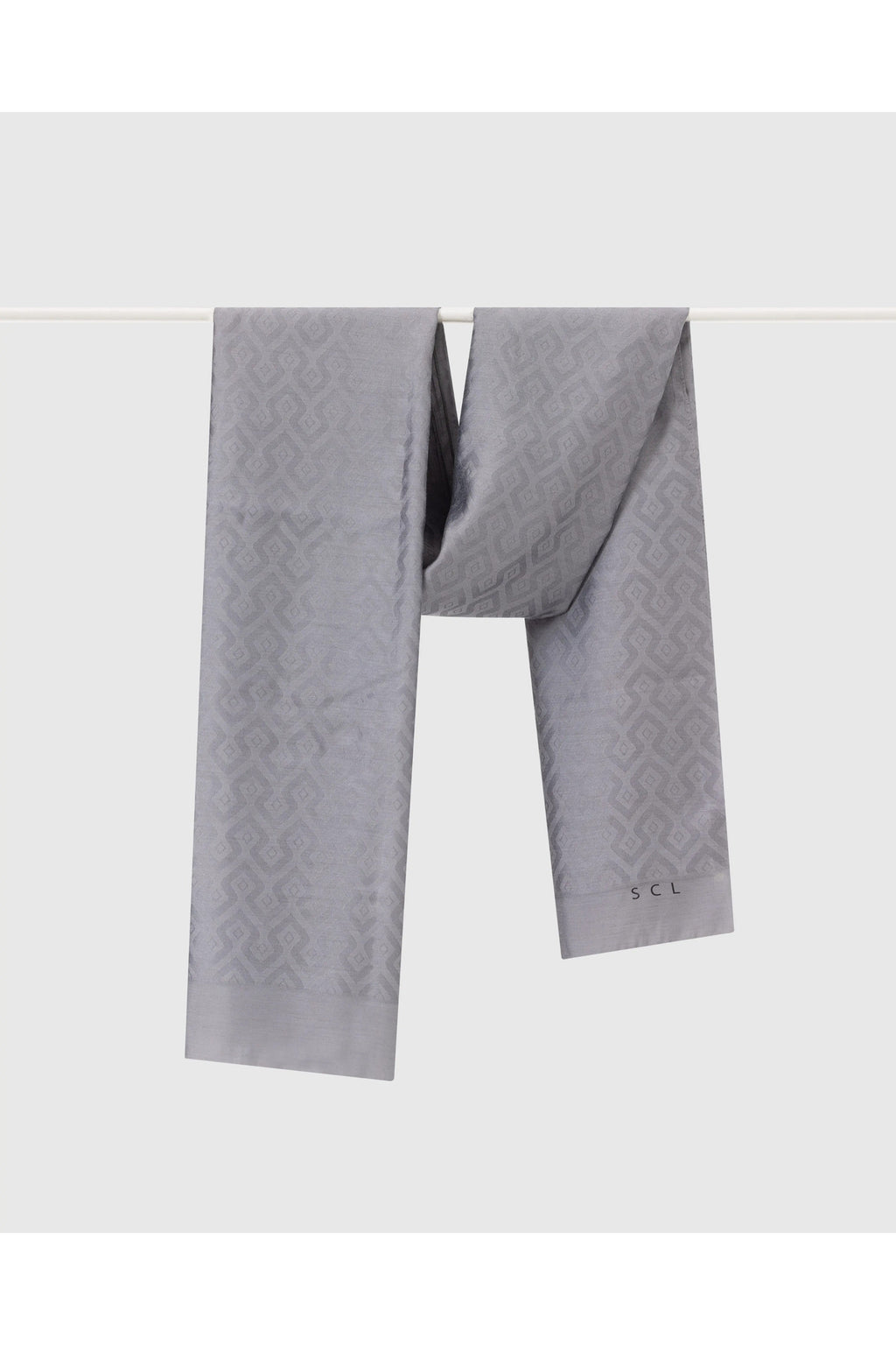 SCL Minimalist Geometrik Desen Kadın Şal - Oversized & Şık