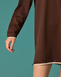 Scl Renk Geçişli Triko Tunik