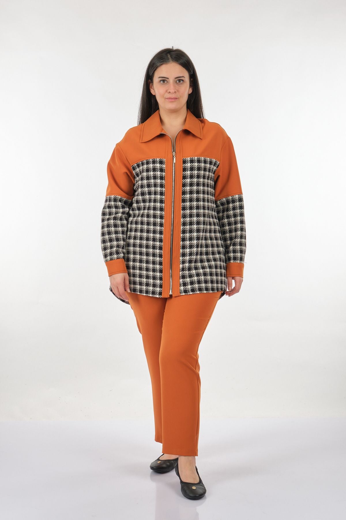 Sedna Oversize Crop Ceket - Günlük Minimalist Tarz