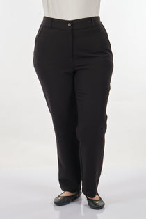 Sedna Minimalist Yüksek Bel Regular Fit Kadın Pantolon - Günlük ve İş