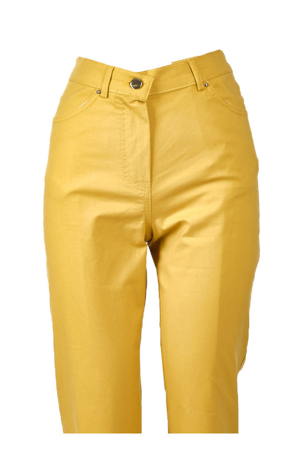 Seleste Minimalist Yüksek Bel Regular Fit Kadın Pantolon - Günlük Kullanım