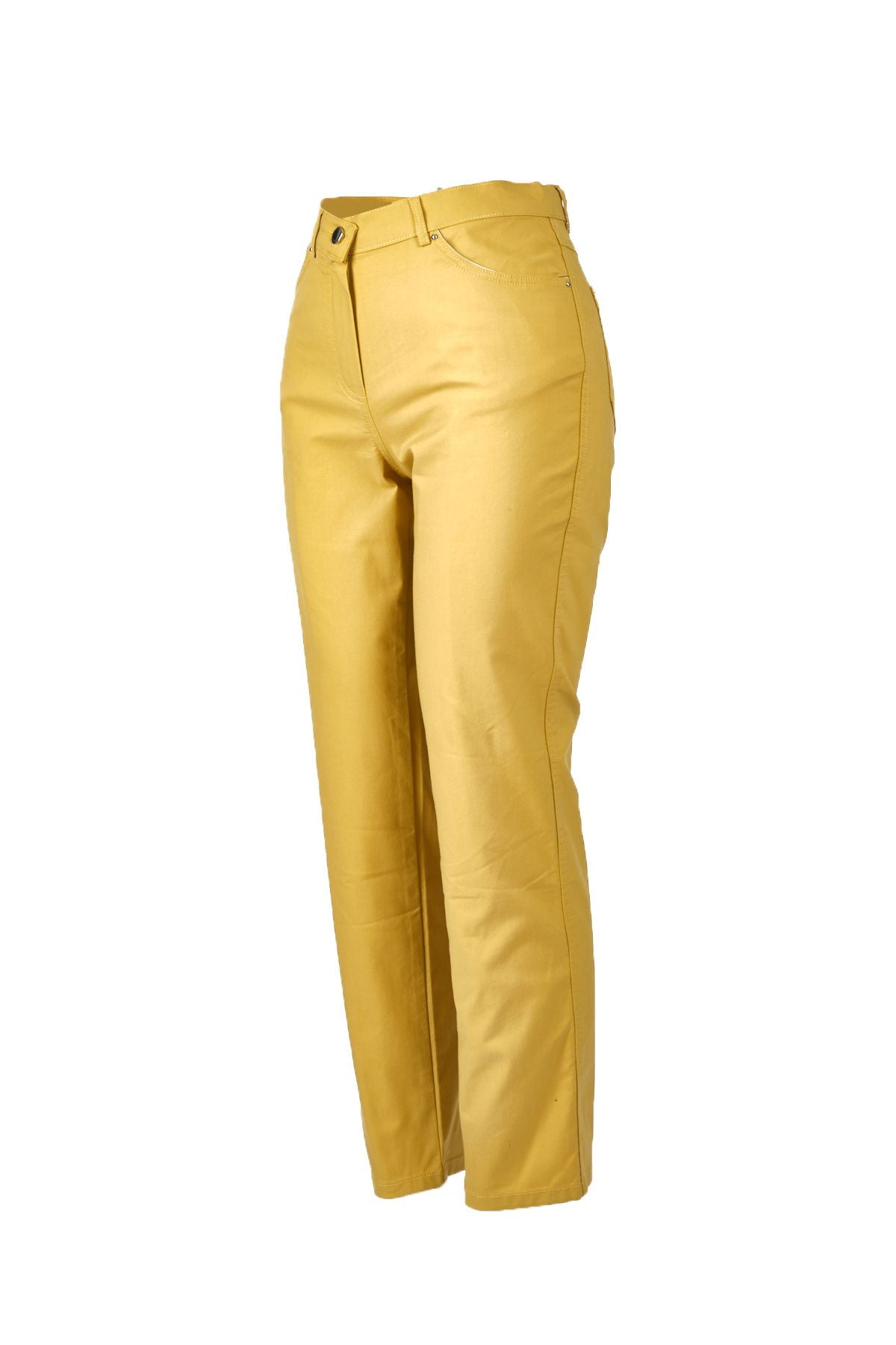Seleste Minimalist Yüksek Bel Regular Fit Kadın Pantolon - Günlük Kullanım