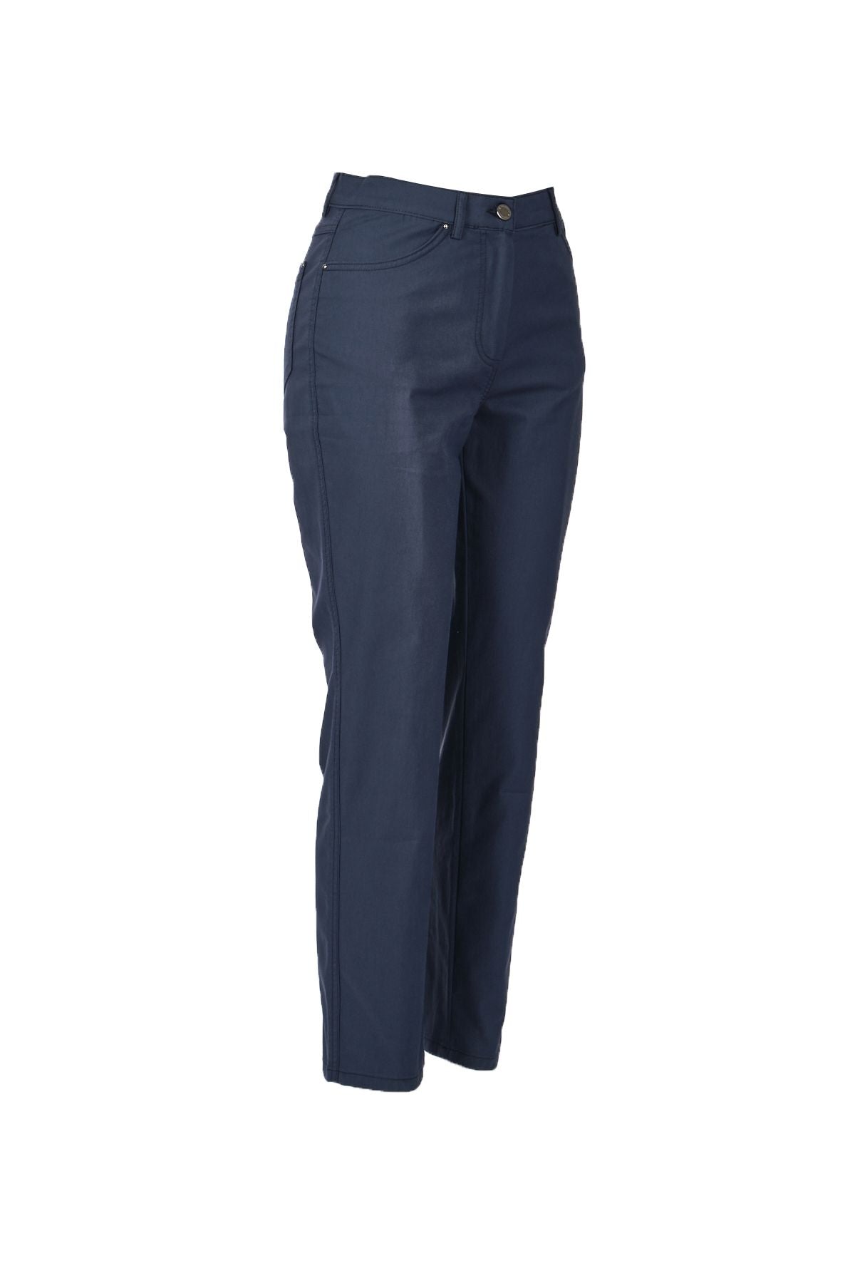 Seleste Minimalist Yüksek Bel Regular Fit Kadın Pantolon - Günlük Kullanım
