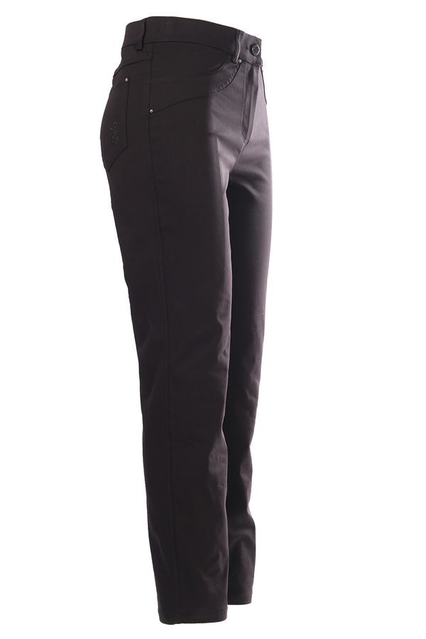 Seleste Minimalist Yüksek Bel Kadın Pantolon - Regular Fit - Günlük & Ofis