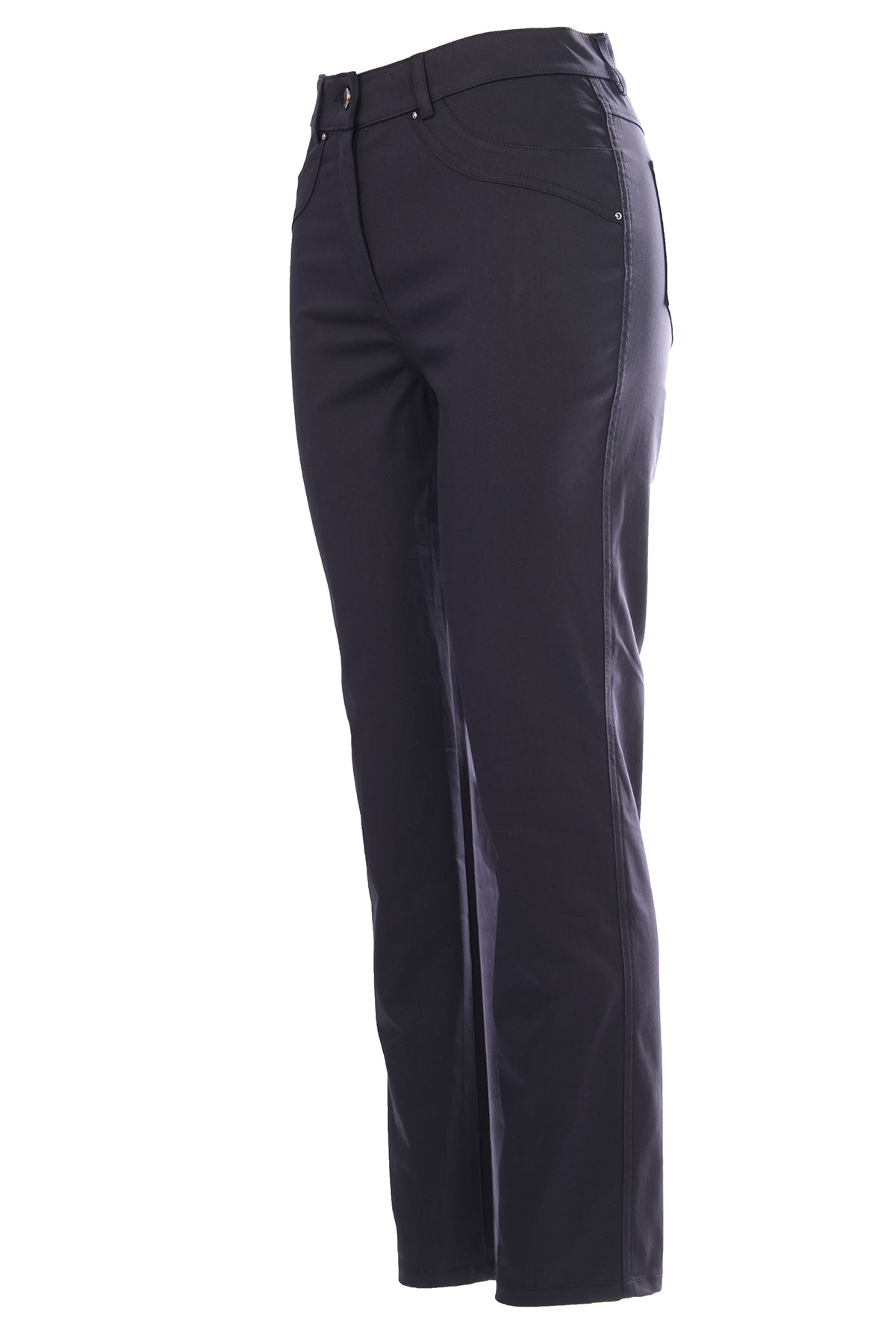 Seleste Minimalist Yüksek Bel Kadın Pantolon - Regular Fit - Günlük & Ofis Translation missing: ar.content.product_image_secondary