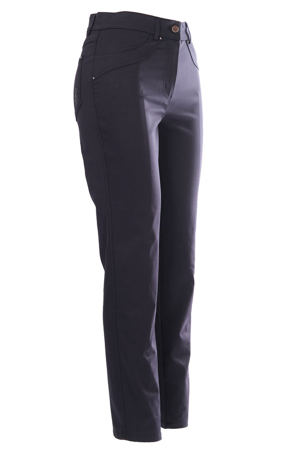 Seleste Minimalist Yüksek Bel Kadın Pantolon - Regular Fit - Günlük & Ofis
