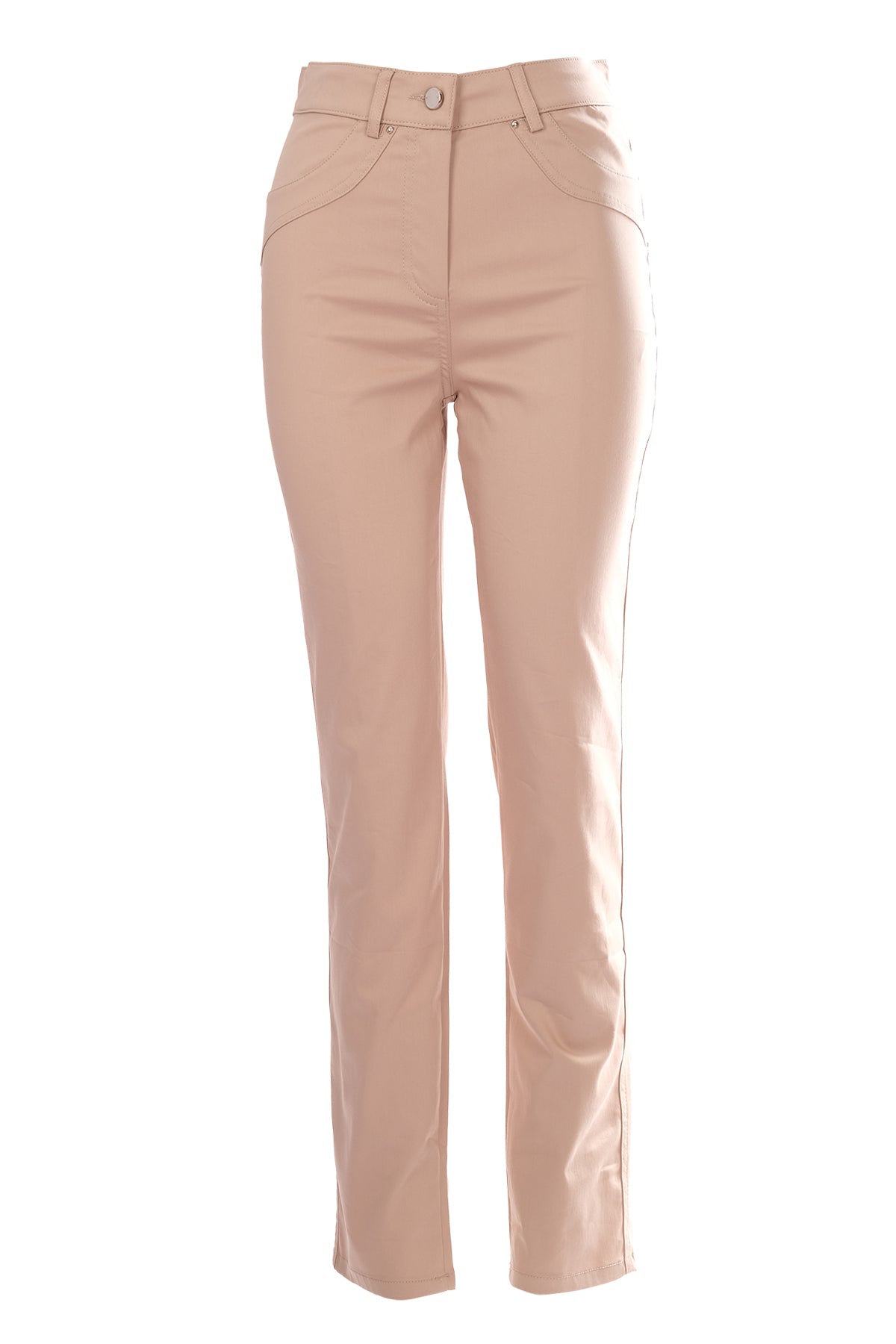 Seleste Minimalist Yüksek Bel Kadın Pantolon - Regular Fit - Günlük & Ofis Translation missing: ar.content.product_image_main