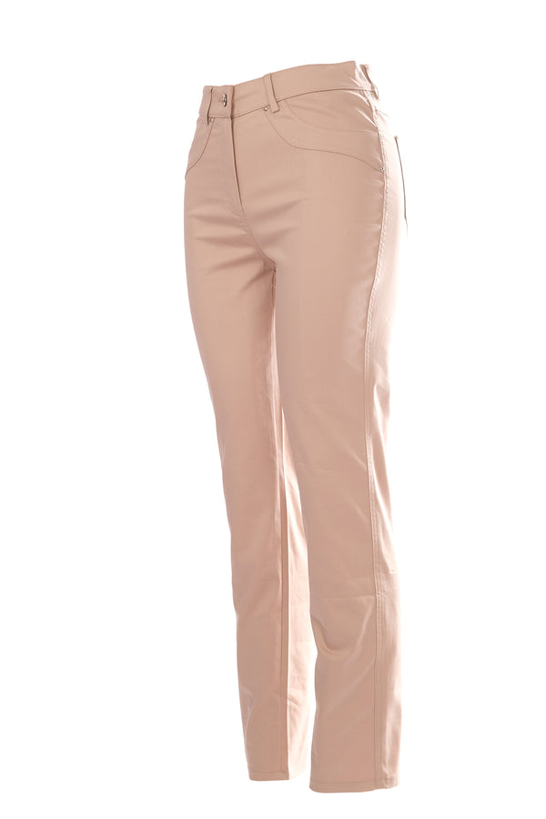 Seleste Minimalist Yüksek Bel Kadın Pantolon - Regular Fit - Günlük & Ofis