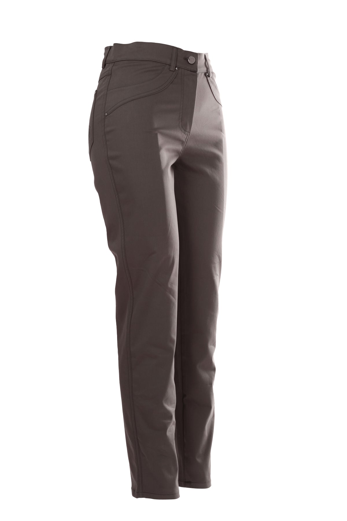 Seleste Minimalist Yüksek Bel Kadın Pantolon - Regular Fit - Günlük & Ofis
