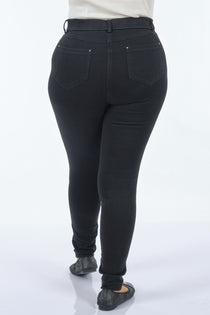 Seleste Minimalist High Waist Dar Paça Kadın Pantolon - Günlük Şıklık