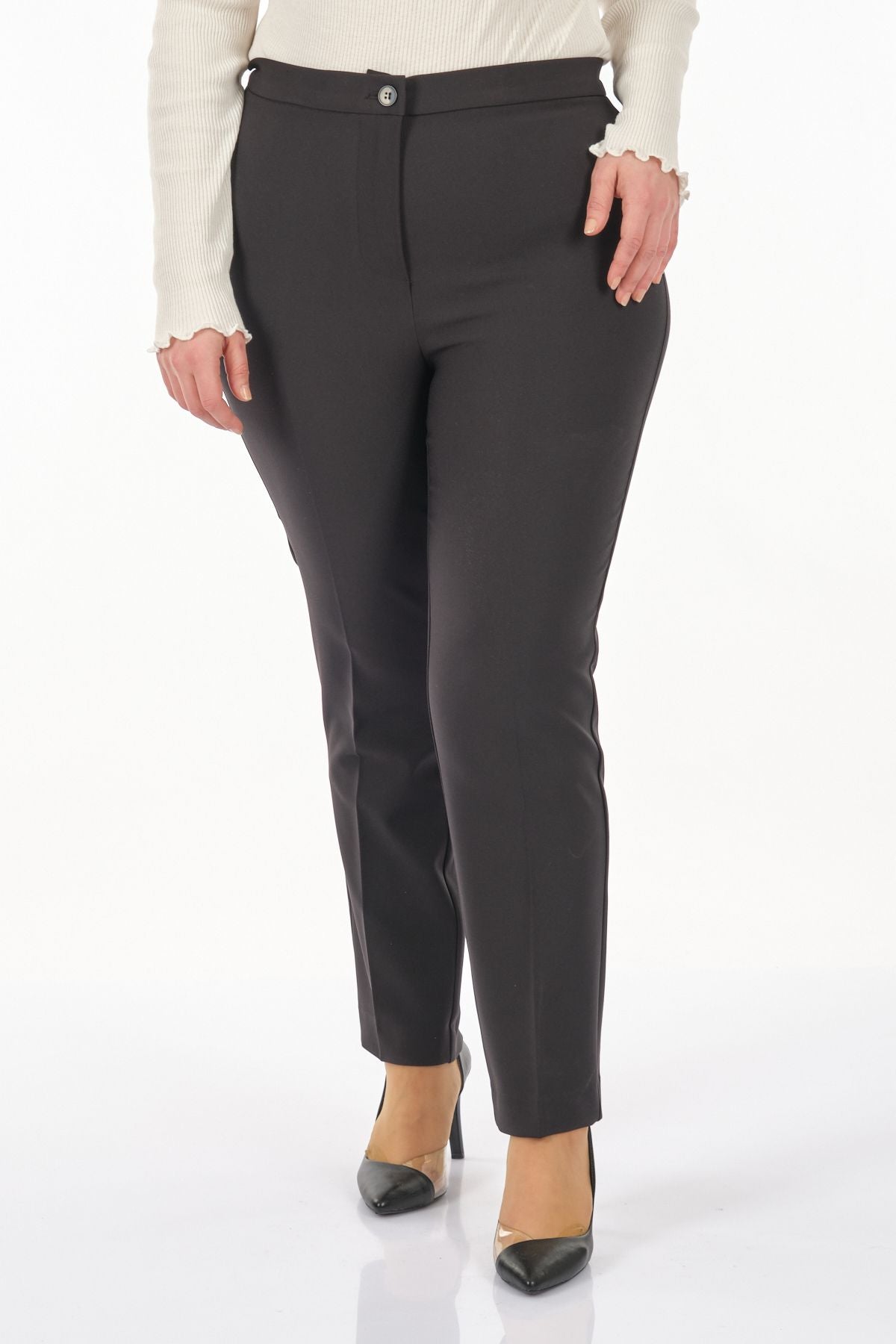 Seleste Minimalist Kadın Pantolon - Regular Fit - Günlük Kullanım İçin İdeal İkincil görsel