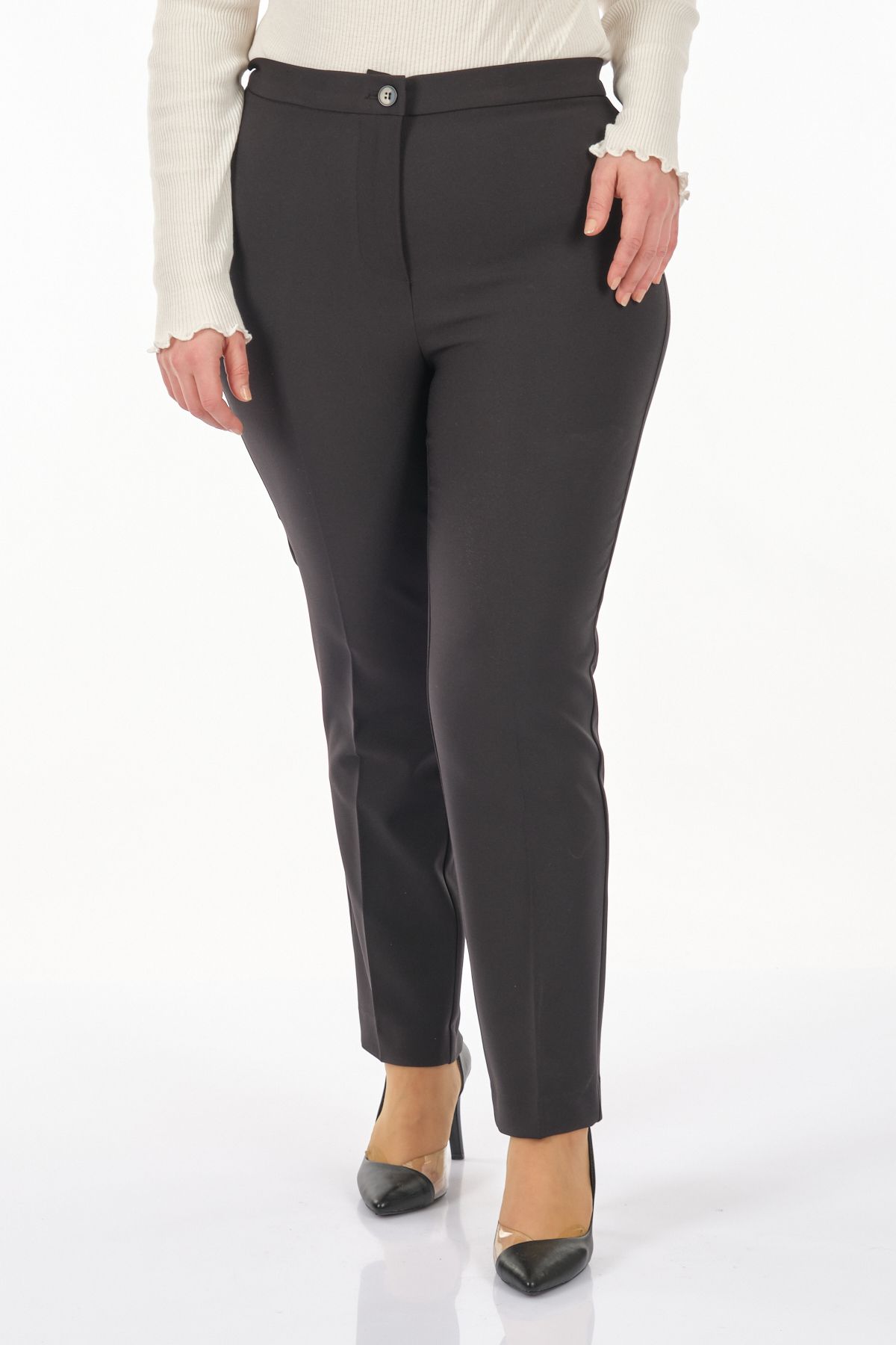 Seleste Minimalist Kadın Pantolon - Regular Fit - Günlük Kullanım İçin İdeal Ana görsel